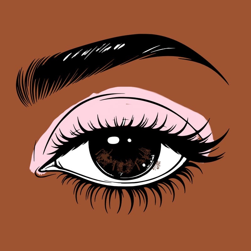 eye closed realistic