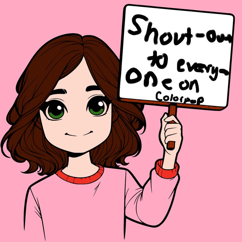 realistic girl holding up a sign