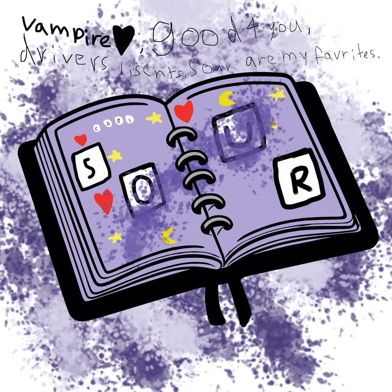 open note book blank