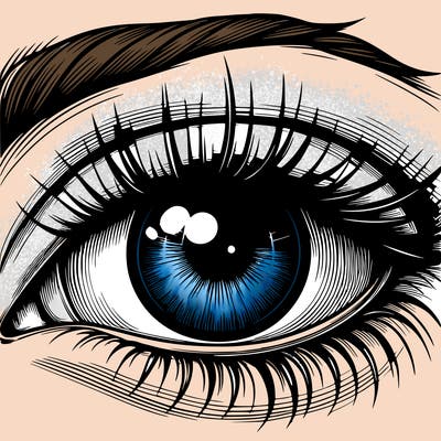 realistic eye
