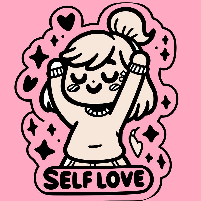 self-love sticker