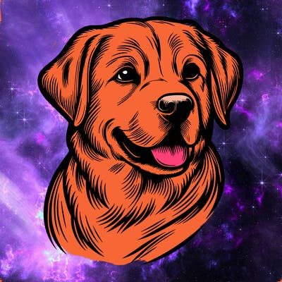 realistic dog