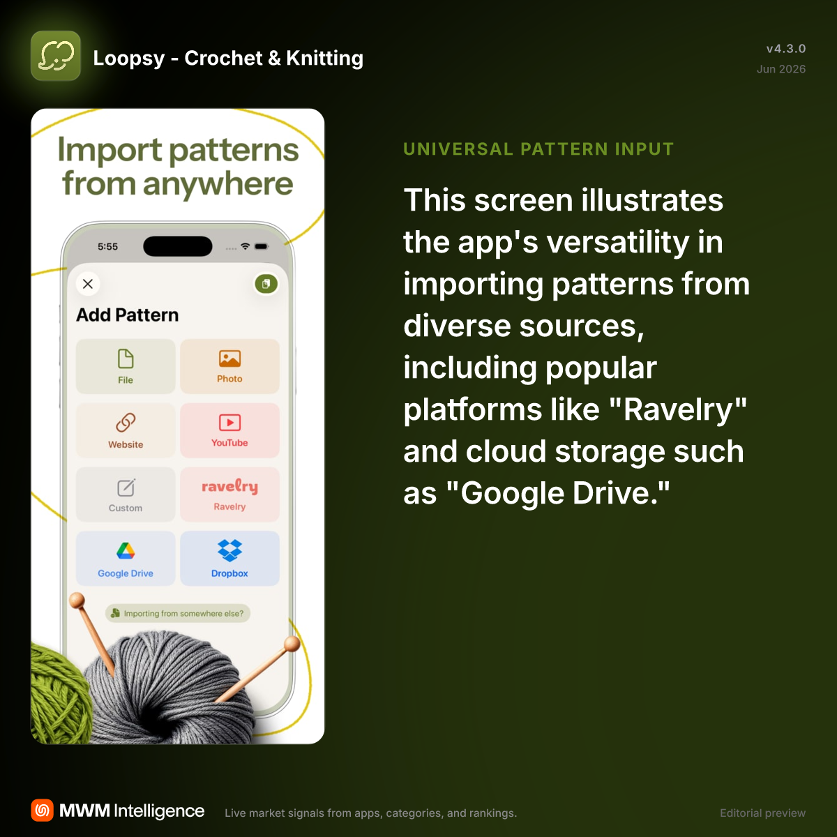 Loopsy - Crochet & Knitting - Lifestyle App | MWM