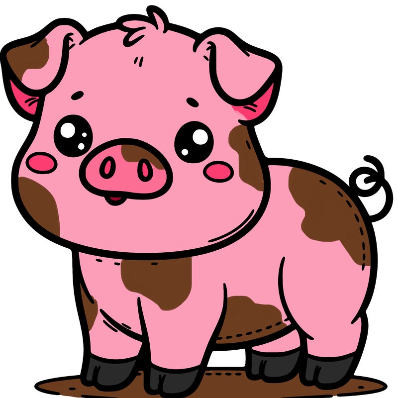 cute pig