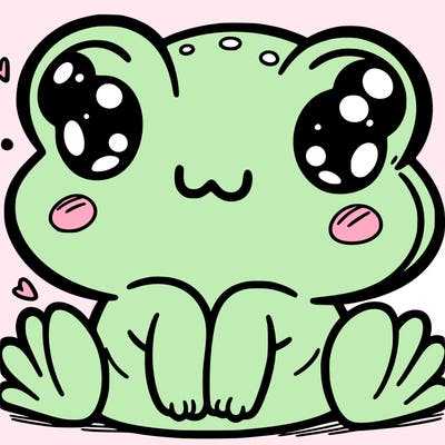 cute frog