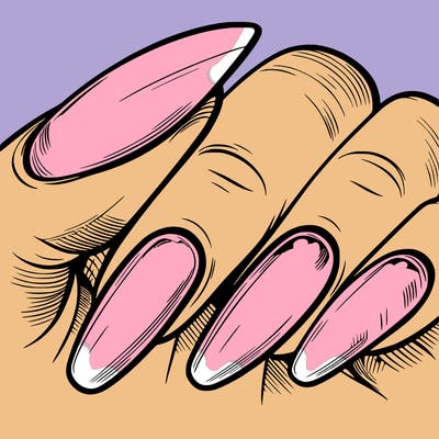 realistic nails
