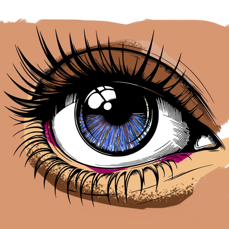 realistic eye