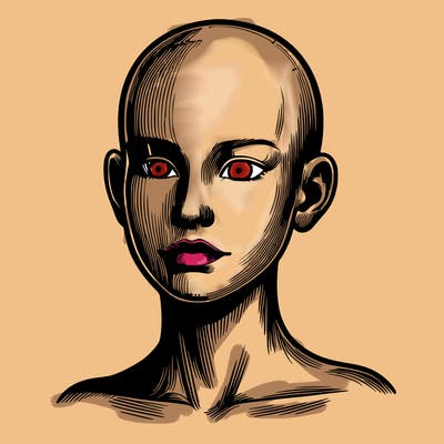 realistic human