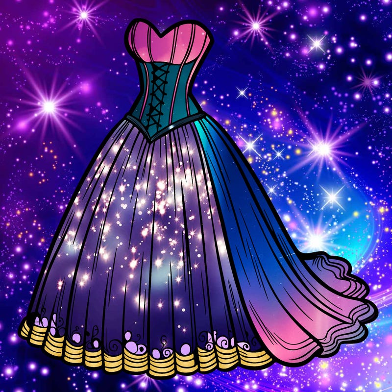 wedding dress-corset and a long and flowy skirt