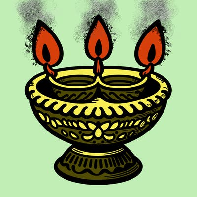 dip lamps for diwali