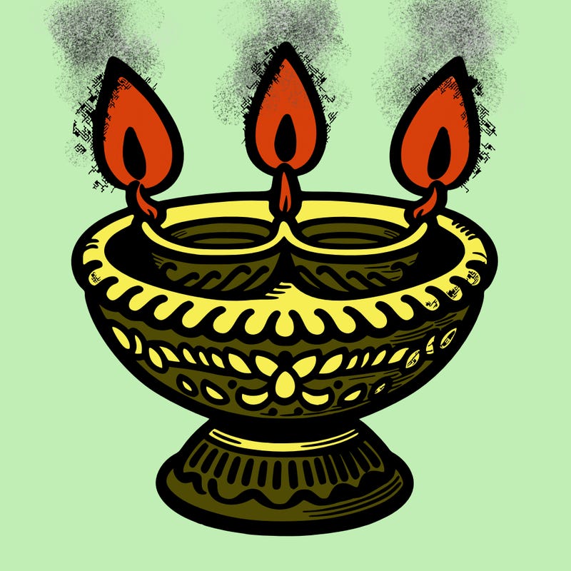 dip lamps for diwali