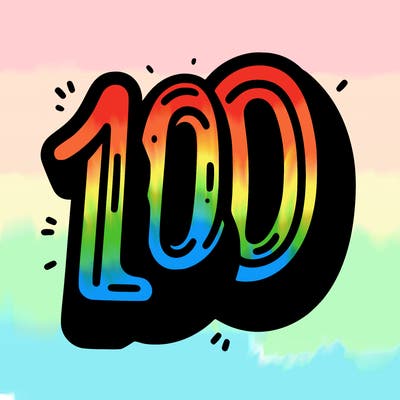 100