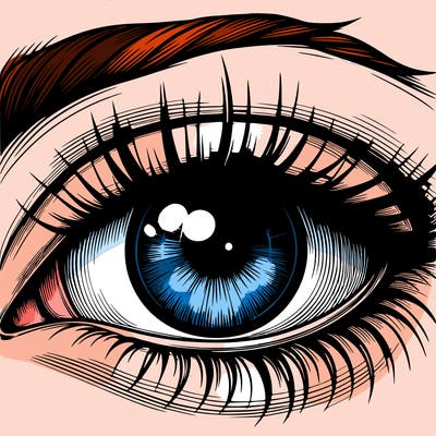 realistic eye