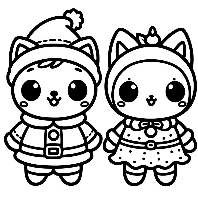 gumball and darwin with christmas clothes