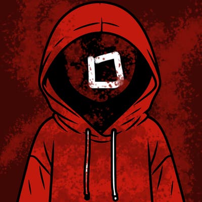 faceless girl in hoodie