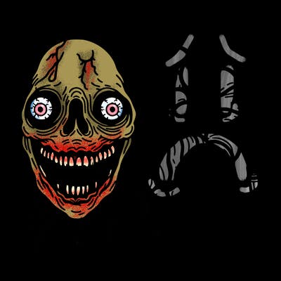 disturbing image scarry