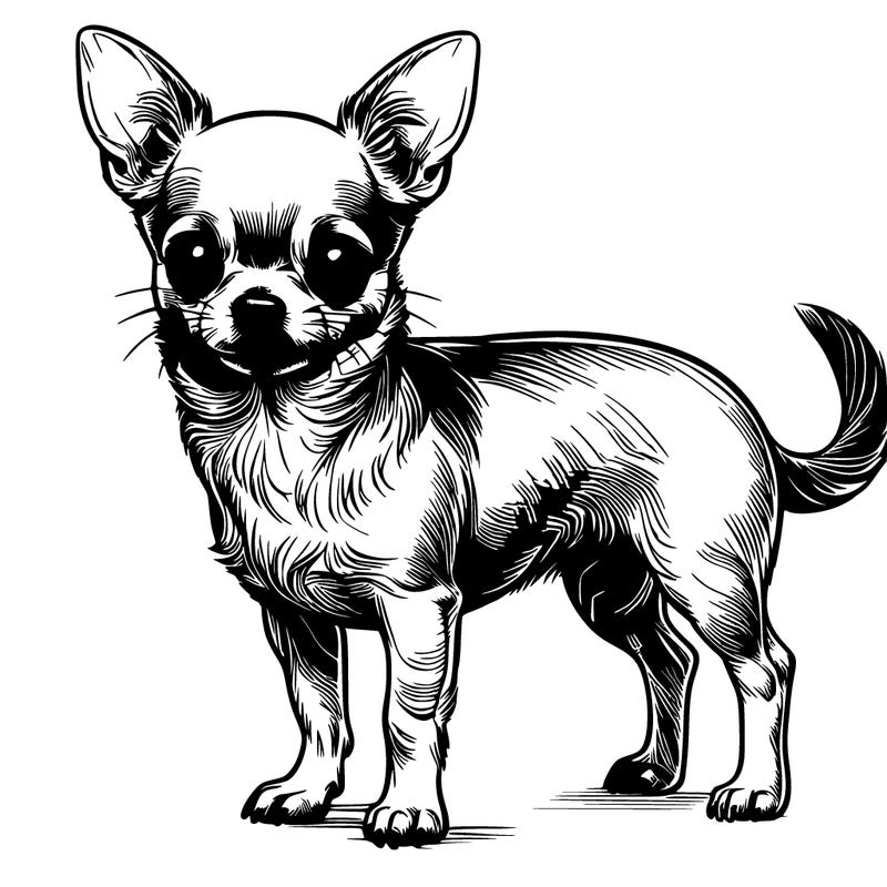 realistic chihuahua