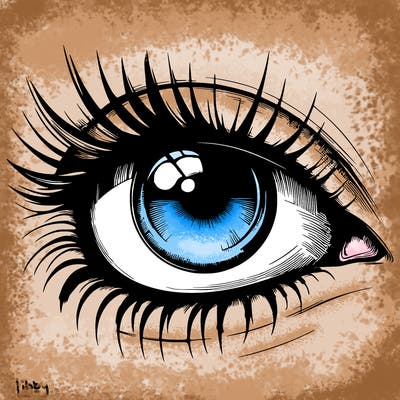 realistic eye