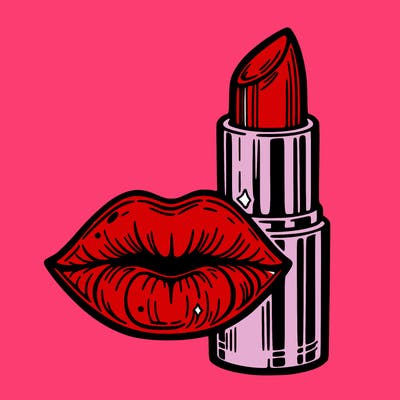 lips and lipstick