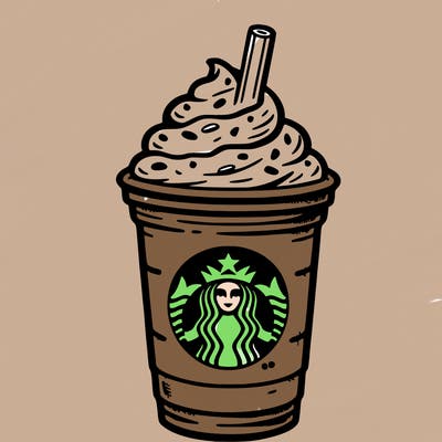 starbucks, frappuccino