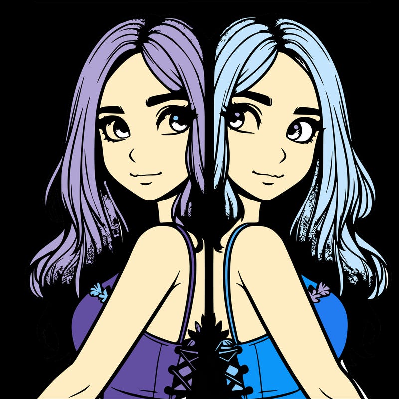 a realistic girl split