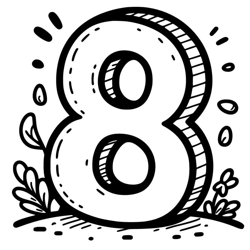 a nice number 8