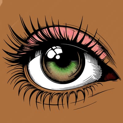 realistic eye