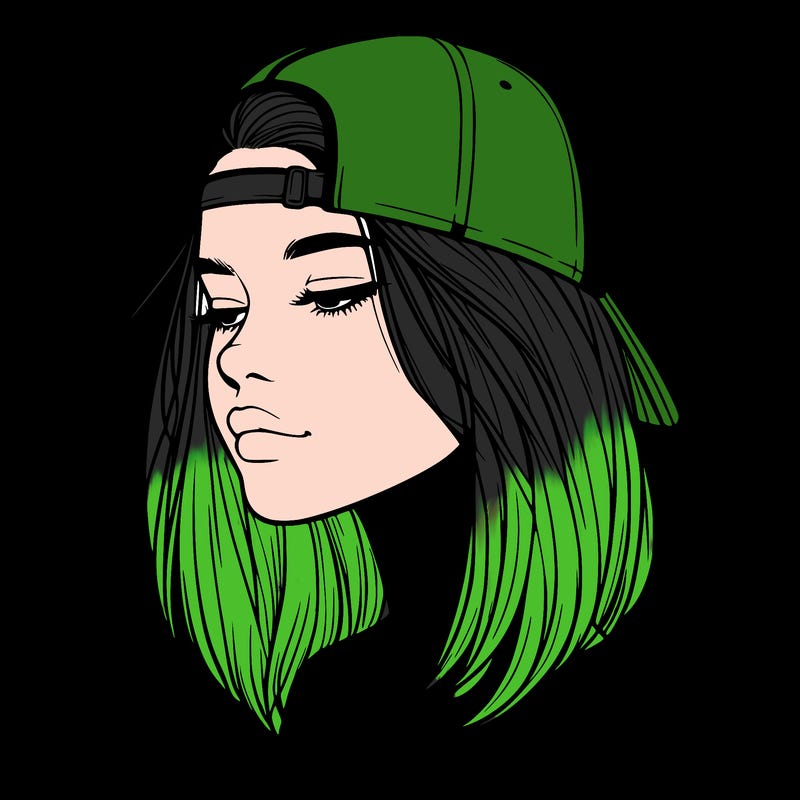 realistic  girl with a backwards hat