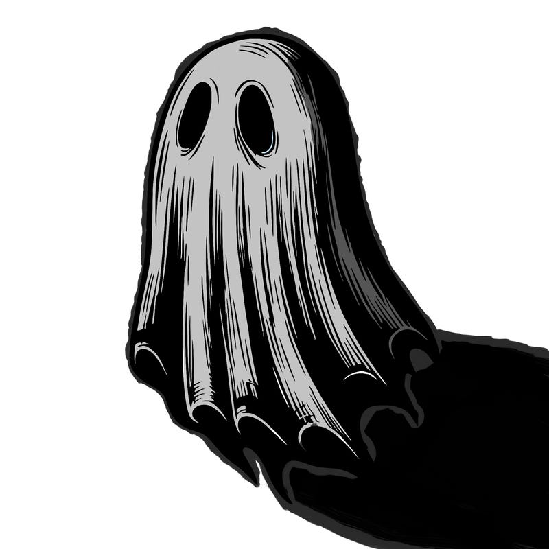 realistic creepy ghost