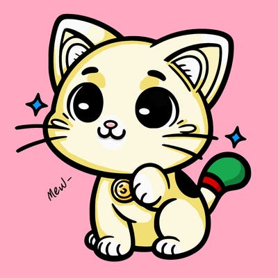 lucky cat cute