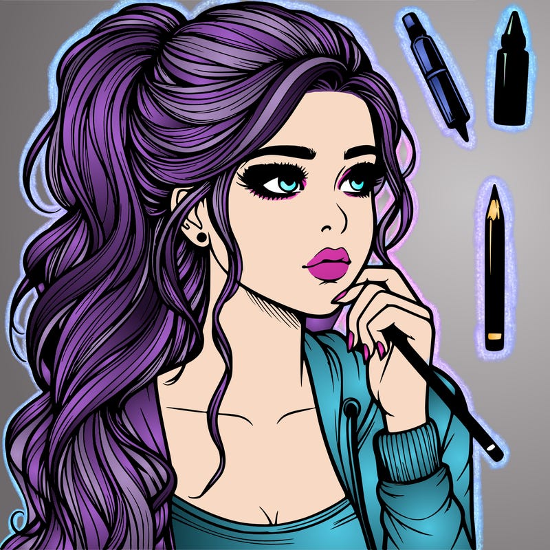 realistic teenage pretty