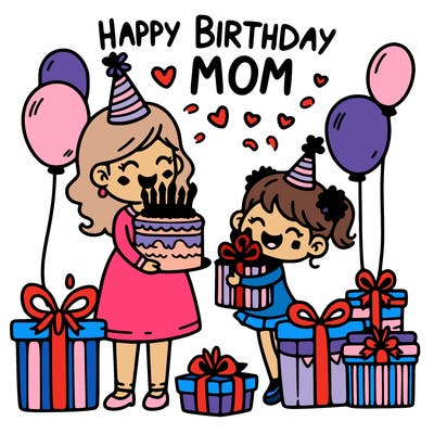 happy birthday mom