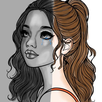 beautiful realistic girl