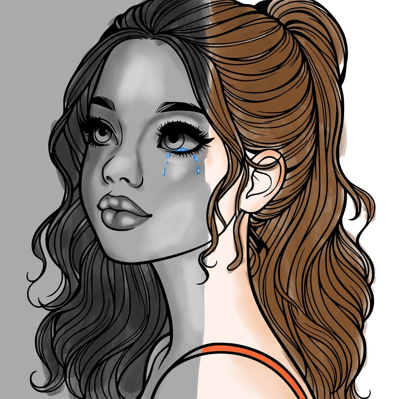 beautiful realistic girl