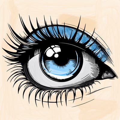 realistic eye
