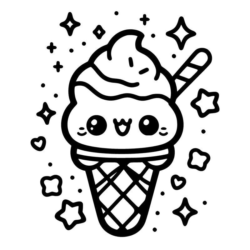 cute ice cream