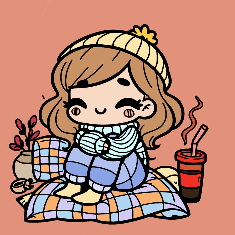 cozy girl