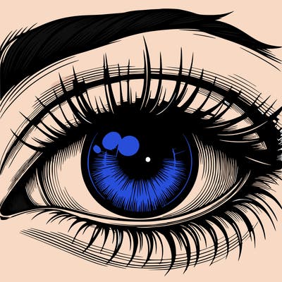 realistic eye