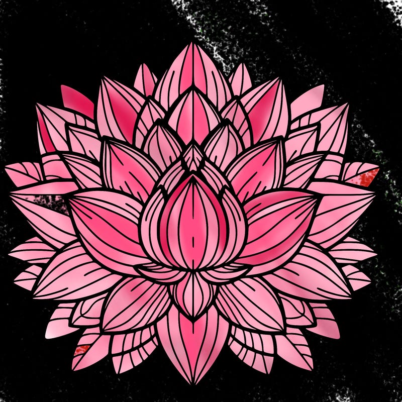 lotus flower mandala
