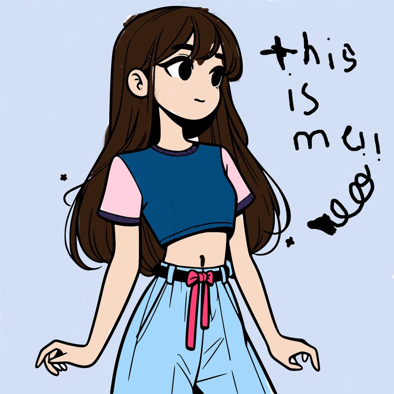 girl in a cute crop top