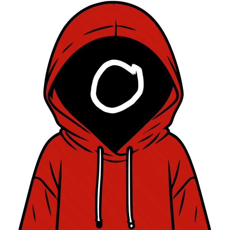 faceless girl in hoodie