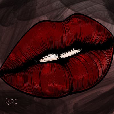 realistic lips