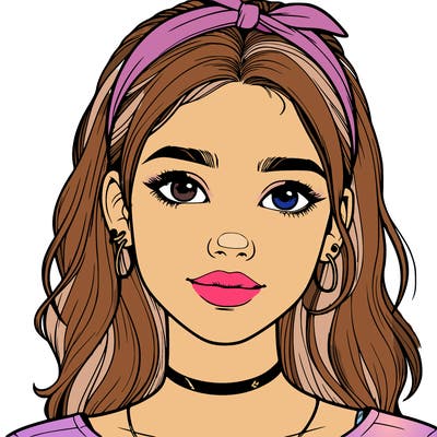 realistic teenage girl