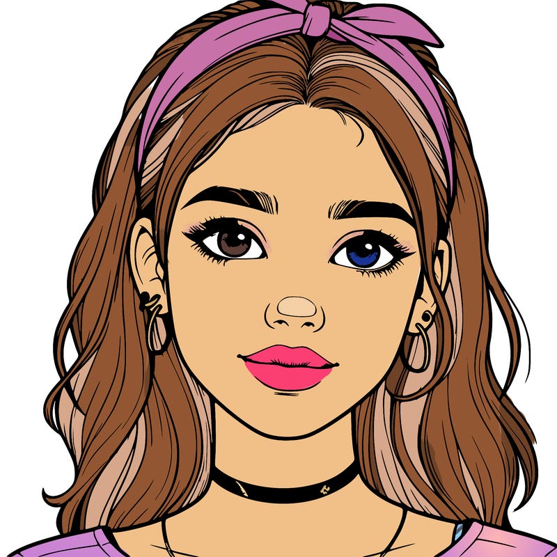 realistic teenage girl