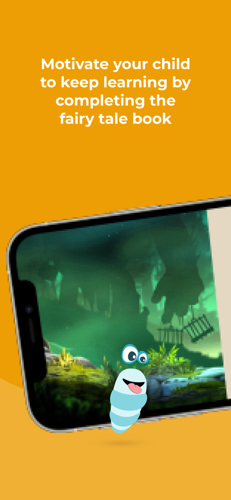 Kahoot! Learn to Read by Poio - Game screen of Kahoot Learn to Read by Poio featuring a Readling character and a fairy tale theme.