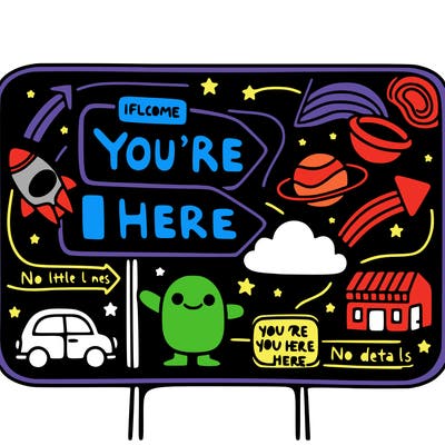you are here