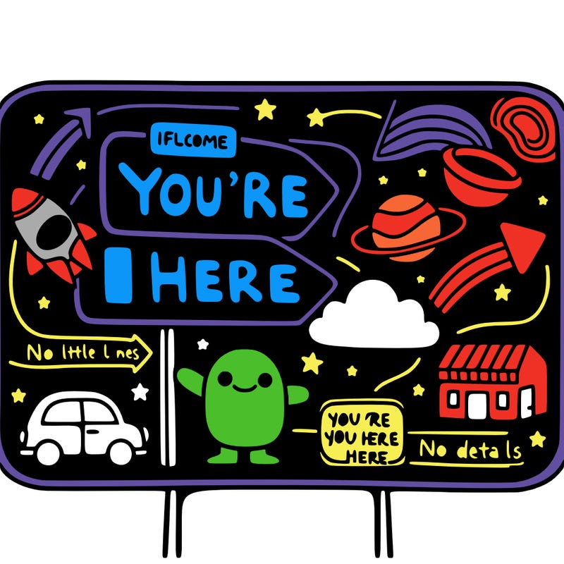 you are here