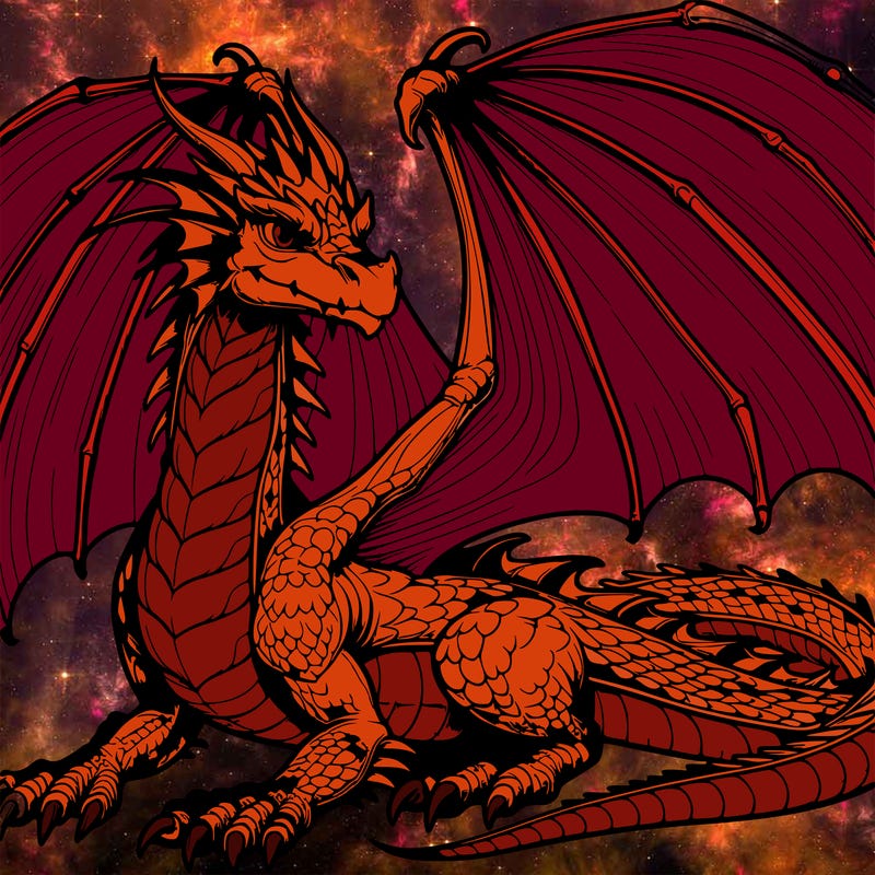 realistic dragon
