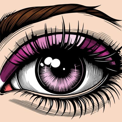 realistic eye