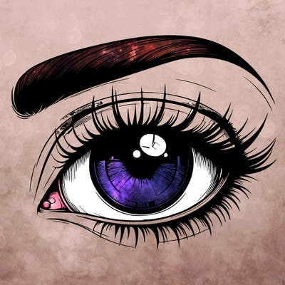 realistic eye